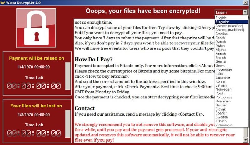 Tarihin en büyük ransomware saldırılarından birisi şu an gerçekleşiyor