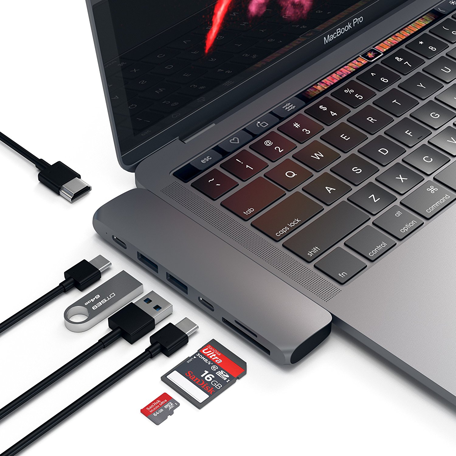 Satechi’den MacBook Pro 2016 için kapsamlı bir USB Tip-C çoğaltıcı