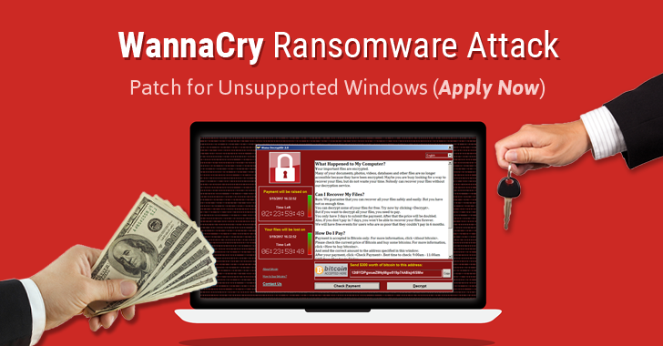 Microsoft'tan WannaCry saldırıları için acil durum güncellemesi
