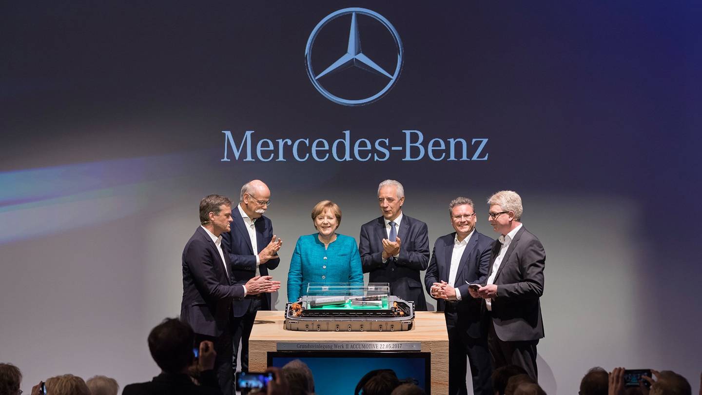 Mercedes-Benz'e elektrikli otomobiller için yeni batarya tesisi