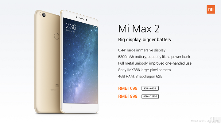 Xiaomi Mi Max 2: Daha iyi batarya, daha iyi kamera, daha iyi kullanıcı tecrübesi