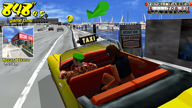 Crazy Taxi Classic, iOS ve Android için ücretsiz oldu