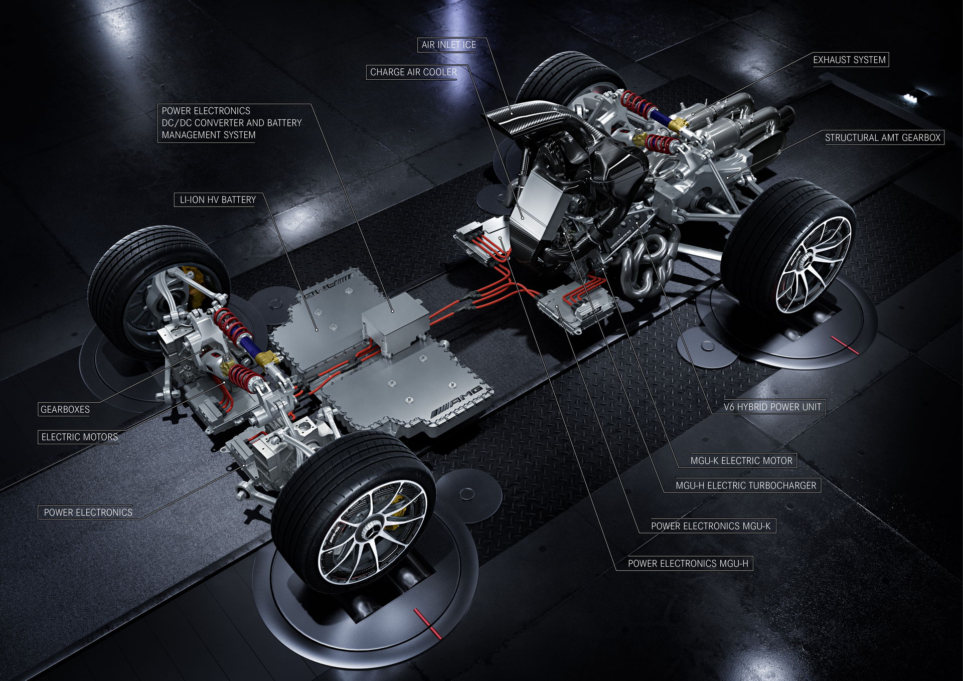 Mercedes-AMG Project One'ın resmi teknik detayları belli oldu