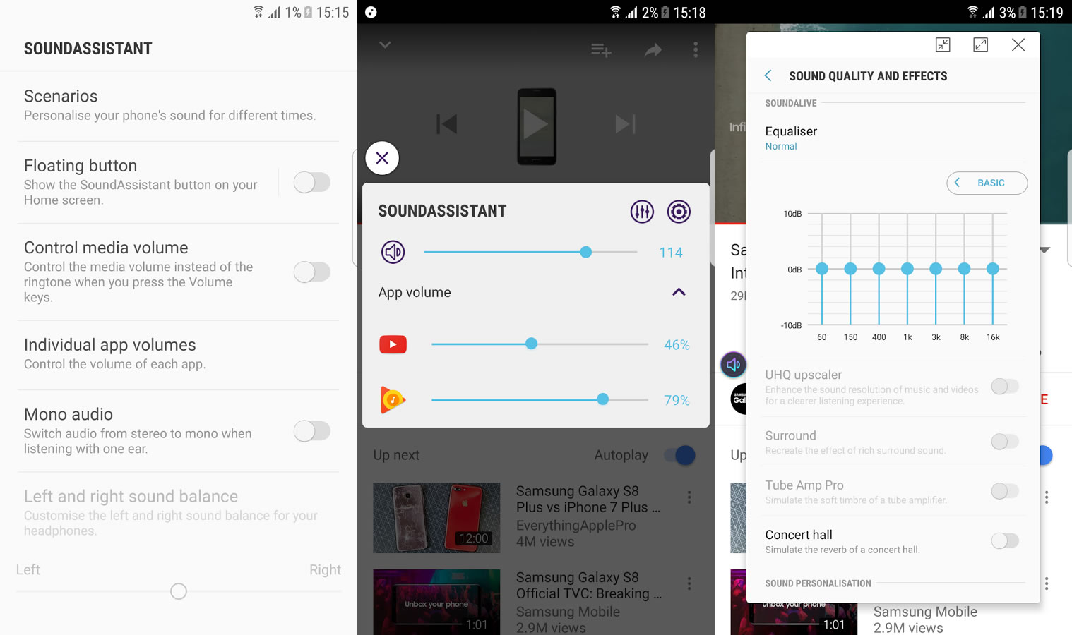 Samsung'dan Galaxy serisine özel müthiş ses uygulaması: SoundAssistant