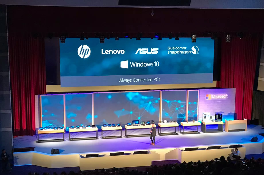 Microsoft, Snapdragon 835'li Windows 10 PC'leri kimlerin üreteceğini açıkladı
