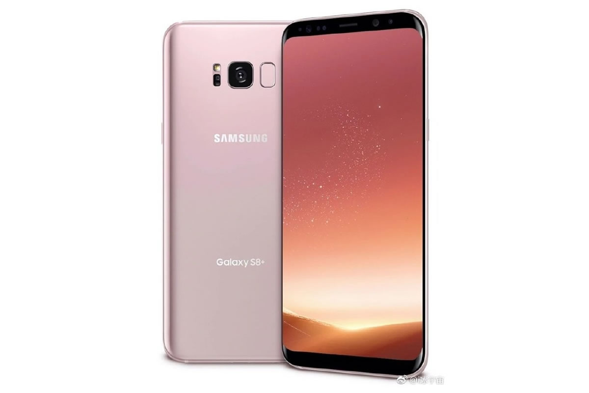 Rose Gold renkli Samsung Galaxy S8 s zd Donan mHaber