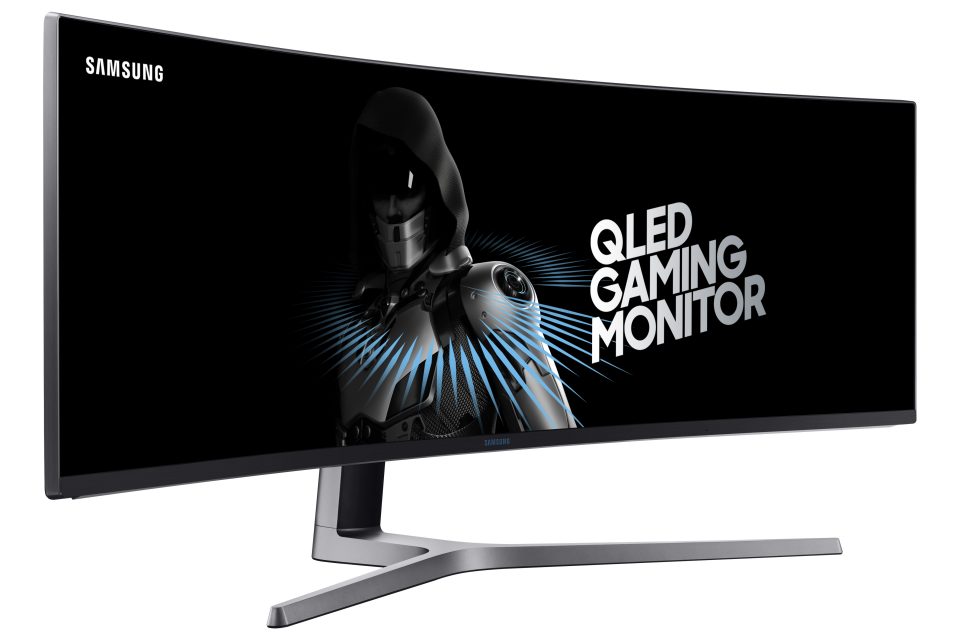 Samsung’dan oyunculara ultra geniş QLED kavisli monitör