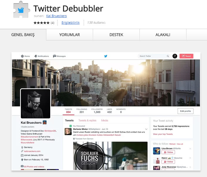 Twitter'ın yeni tasarımını beğenmediyseniz eskiye dönün