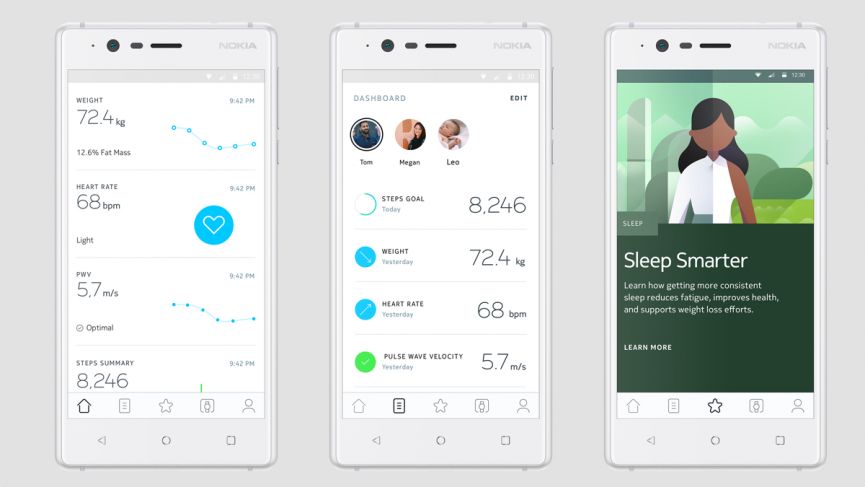 Nokia yeni sağlık takip cihazlarını duyurdu