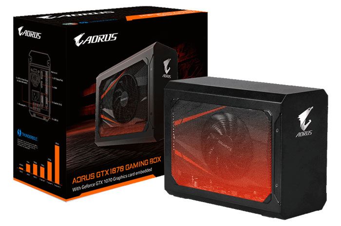 Aorus GTX 1070 Gaming Box satışa çıkıyor