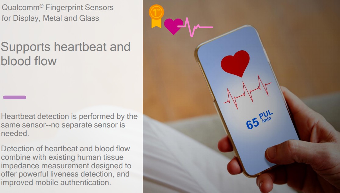 Qualcomm'dan ekran, metal ve cam altına gömülebilen parmak izi sensörleri