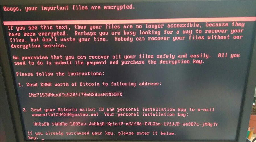 Ransomware görünümlü virüs: Petya Avrupa’da hızla yayılıyor