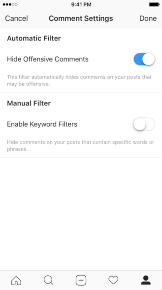 Instagram, makine öğrenimiyle uygun olmayan yorumları engelleyecek