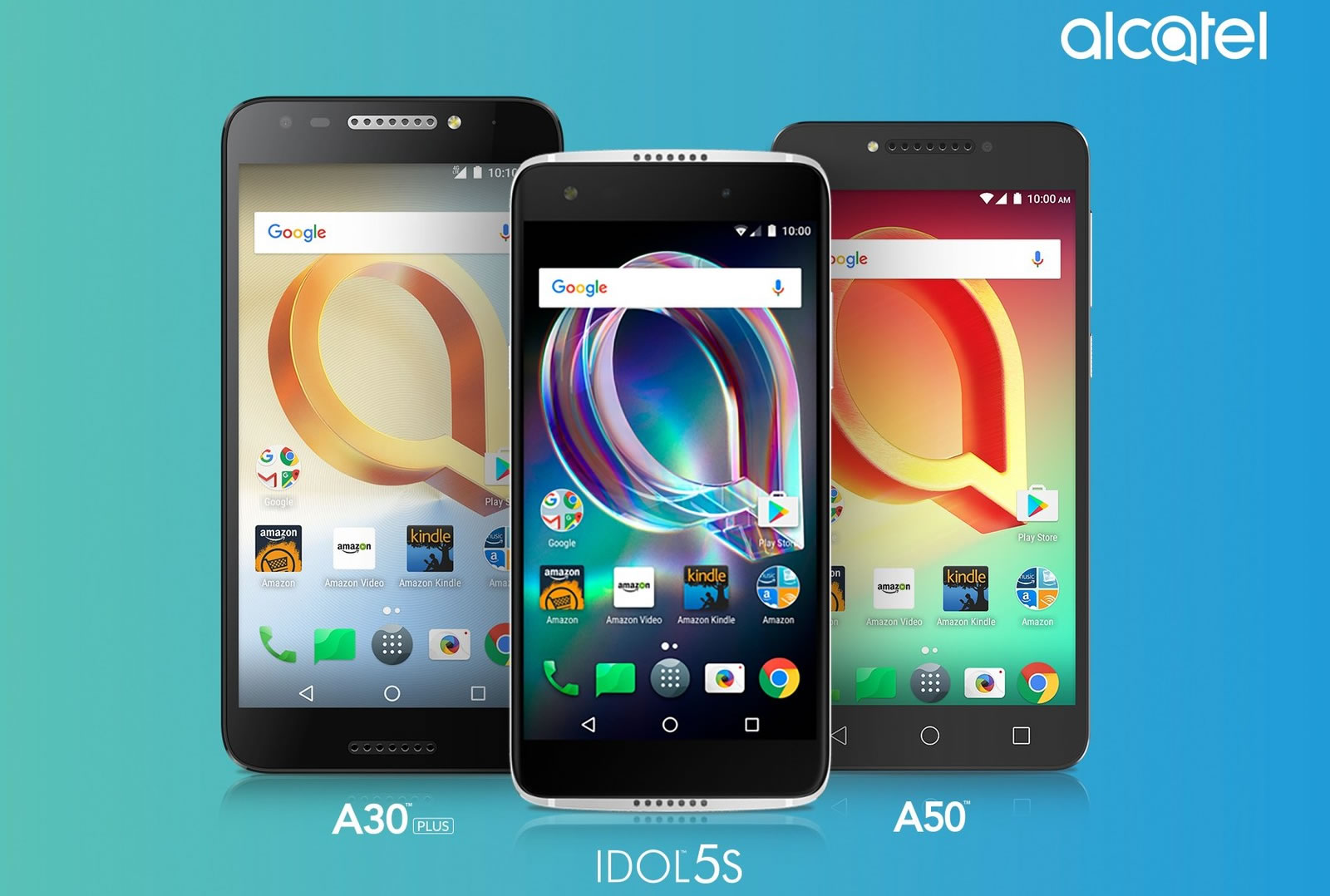 Alcatel üç orta sınıf akıllı telefon duyurdu