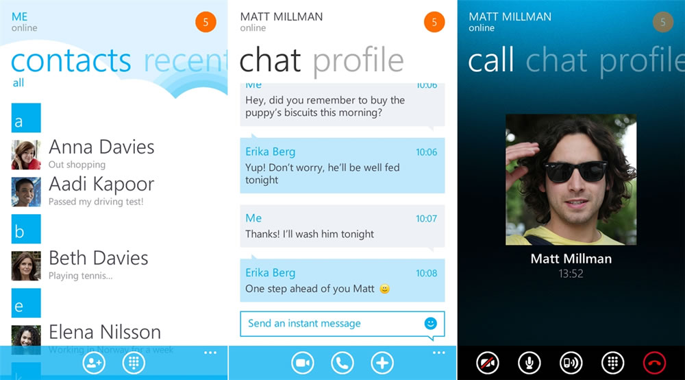 Windows Phone için Skype devri kapandı