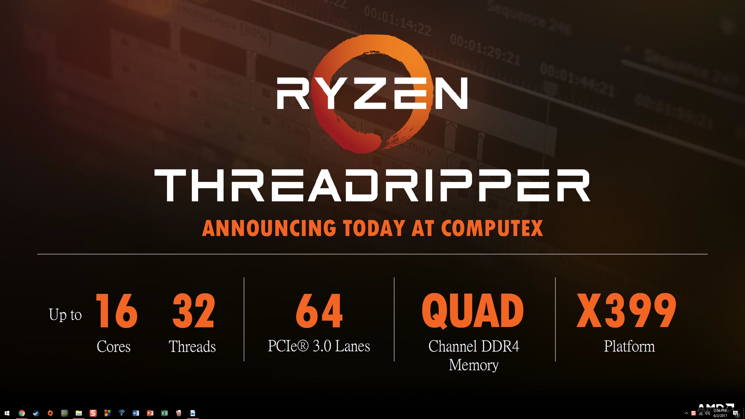 AMD Ryzen Threadripper işlemcisinin yeni test sonuçları sızdı