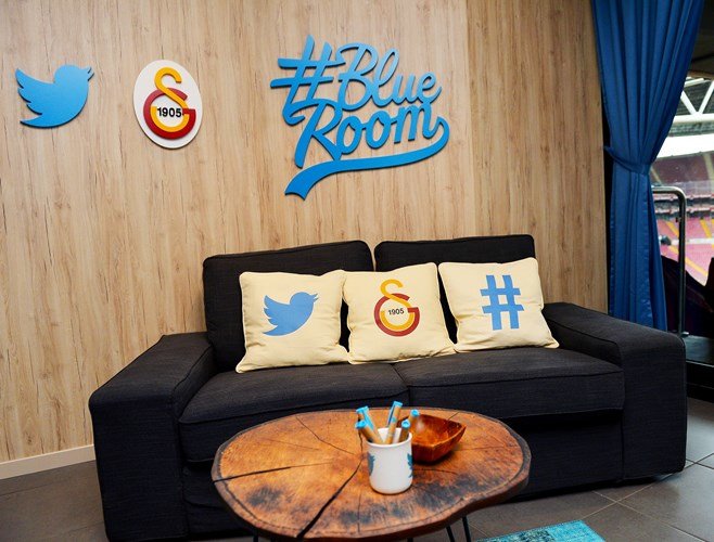 Galatasaray ve Twitter'dan Türkiye'de bir ilk: Blue Room locası