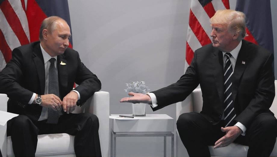 Putin-Trump görüşmesinde House of Cards sahnesi