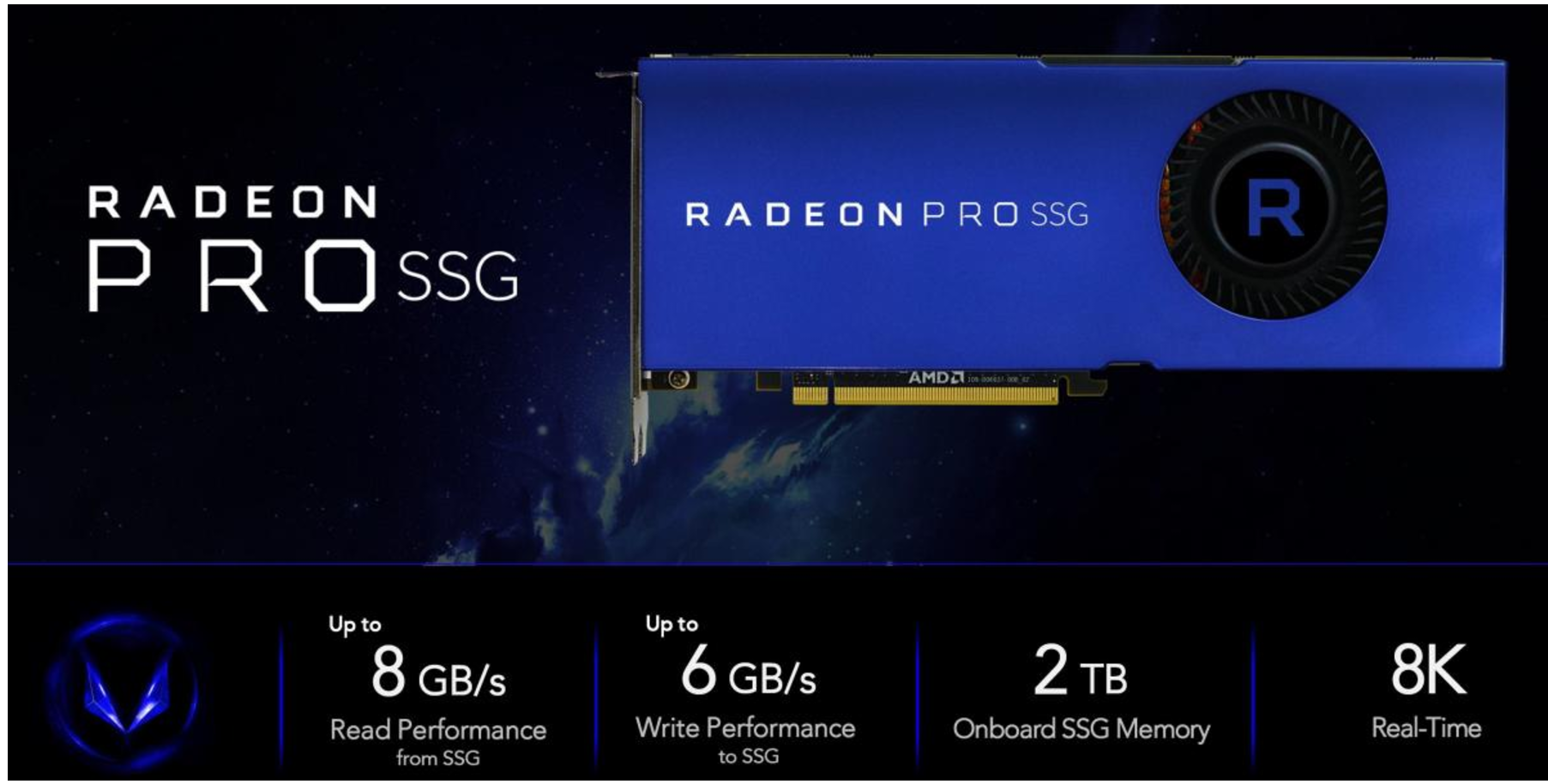 2TB bellek kapasiteli AMD Radeon Pro SSG duyuruldu