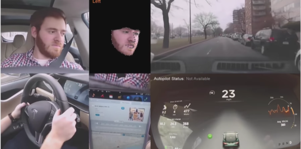Tesla Model 3, Autopilot için sürücüye bakan bir kameraya sahip