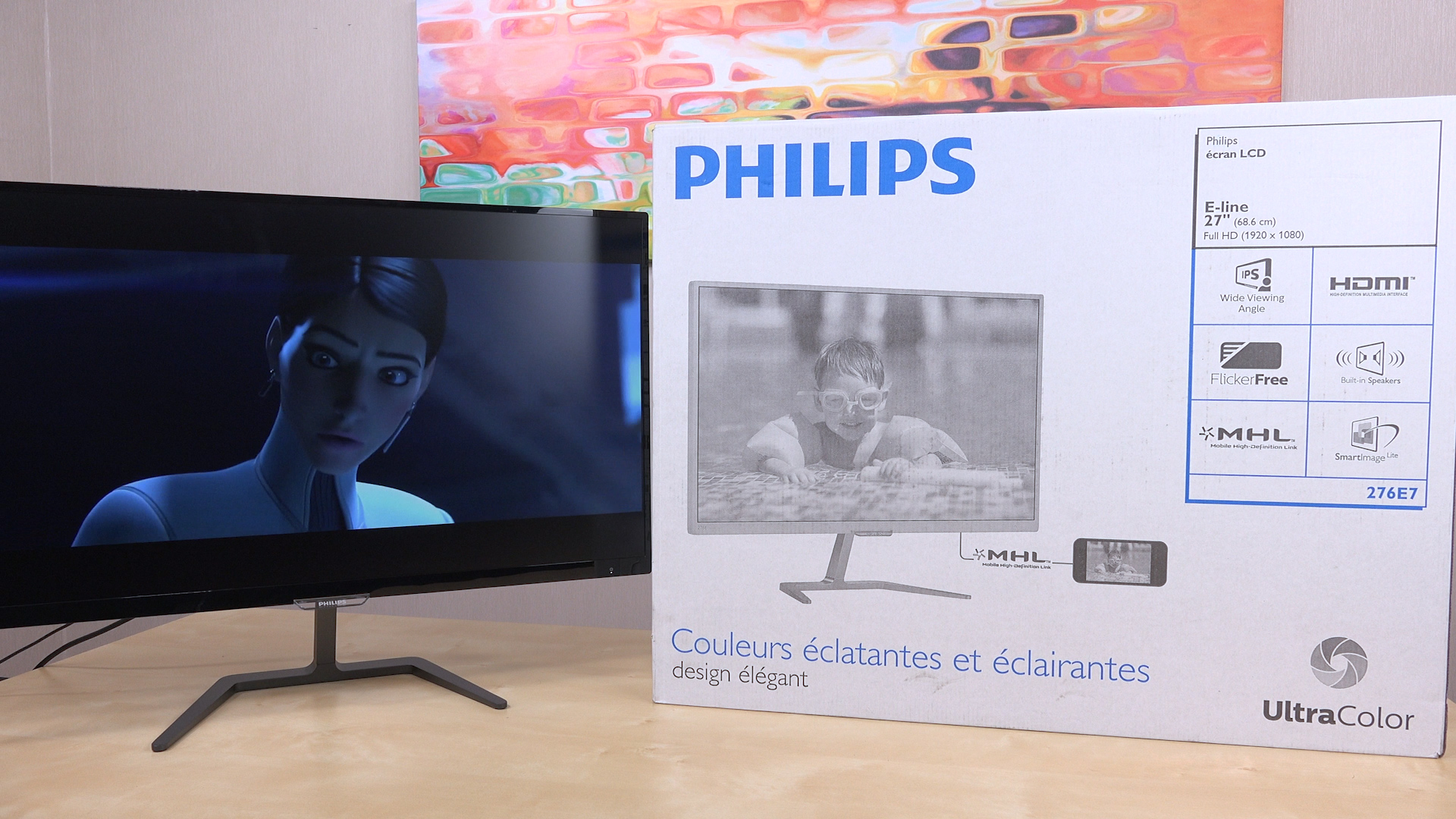 Philips 276E7 monitör incelemesi 'MHL'li dizi-film ustası'