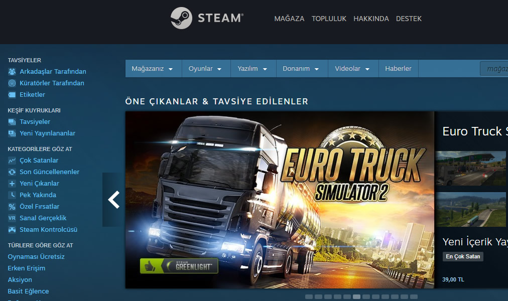 Steam her ay 1.5 milyon yeni kullanıcı kazanıyor