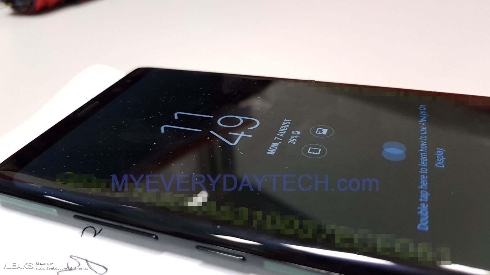 Samsung Galaxy Note 8 ilk kez çalışır halde görüntülendi