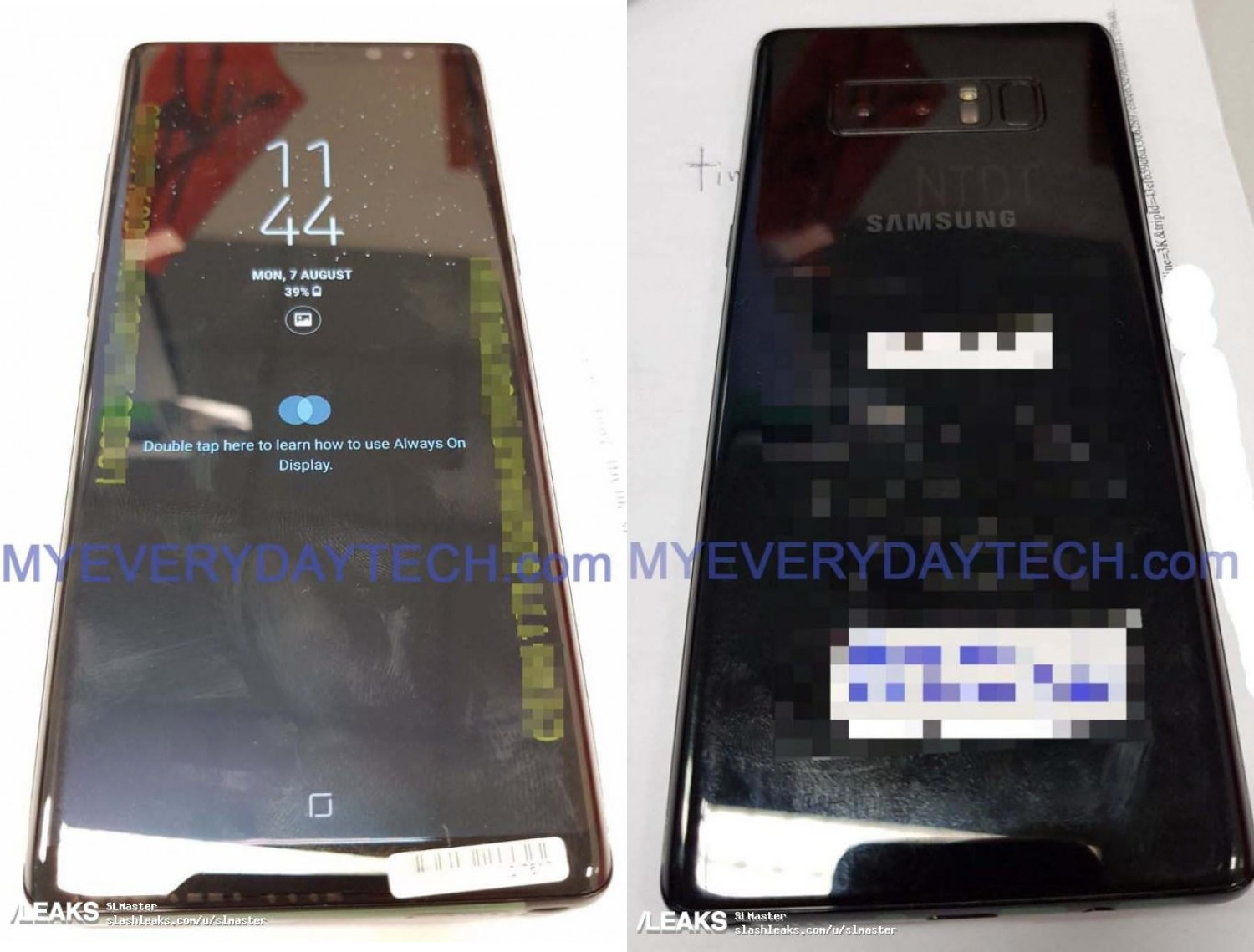 Samsung Galaxy Note 8 ilk kez çalışır halde görüntülendi