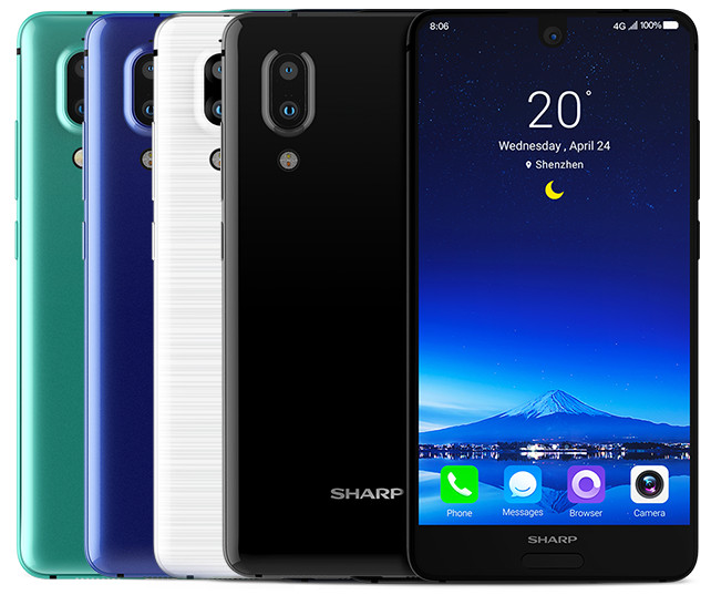 Sharp Aquos S2 duyuruldu: %87.5 ekran-gövde oranı ve dikey çift kamera
