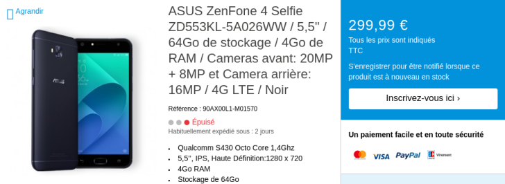 Çift ön kameralı ZenFone 4 serisi yanlışlıkla resmiyet kazandı