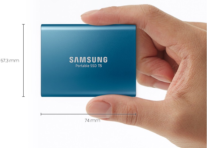 Samsung taşınabilir SSD T5 tanıtıldı