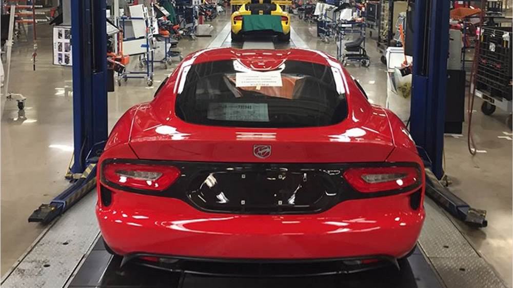 Üretilen son Dodge Viper banttan indirildi