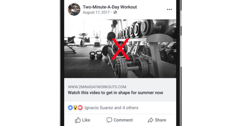 Facebook, video görünümlü sahte bağlantılara darbeyi vuruyor