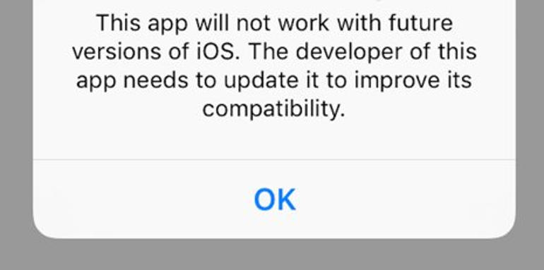 187,000 uygulama iOS 11 ile devre dışı kalıyor