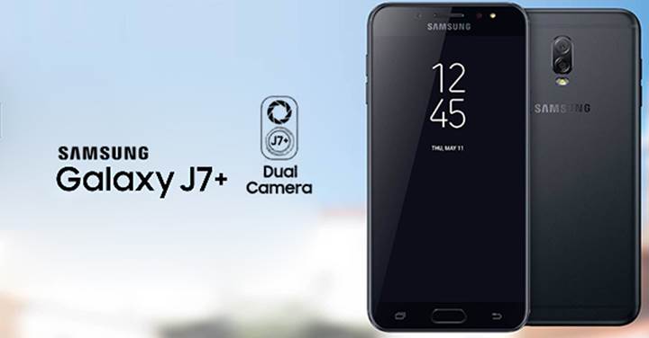 Çift kameralı Samsung Galaxy J7+ videoyla sızdı