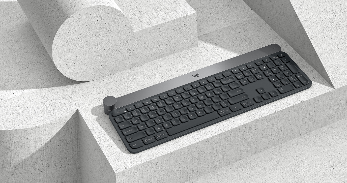 Logitech’den yenilikçi tekerleğe sahip klavye