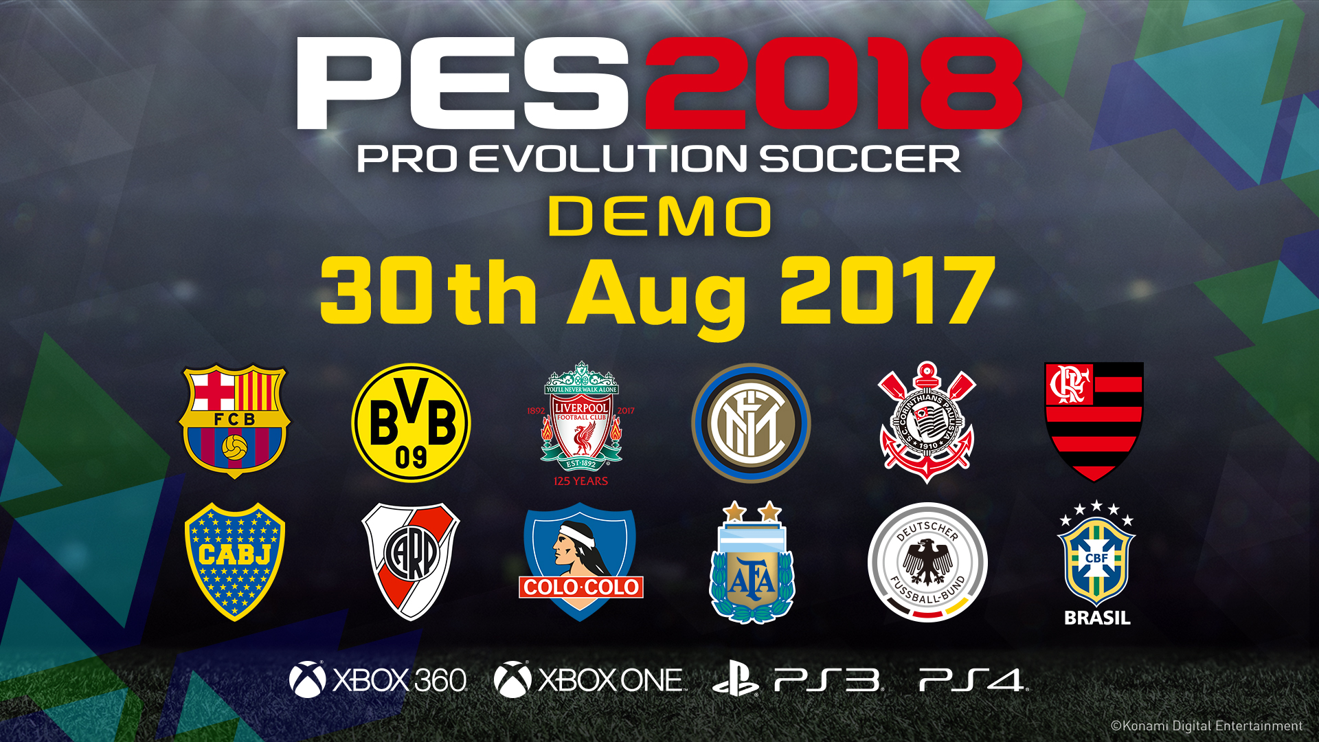 PES 2018'in PC Demosu Eylül Ortasında Çıkacak