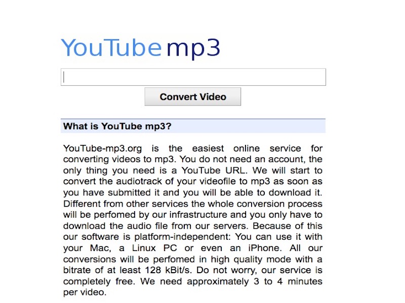 YouTube MP3 platformu için kapatılma kararı