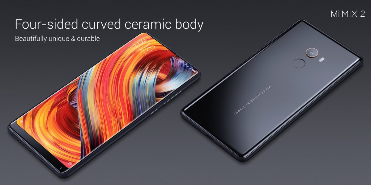 Xiaomi Mi MIX 2 duyuruldu