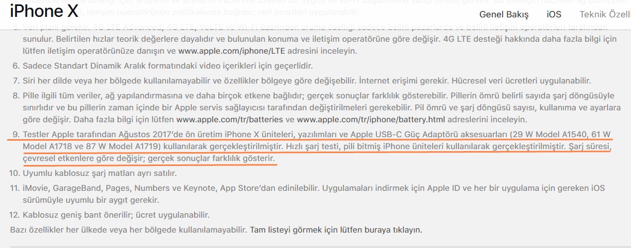 iPhone’u hızlı şarj etmek için 330 TL’lik aksesuar almanız gerekiyor