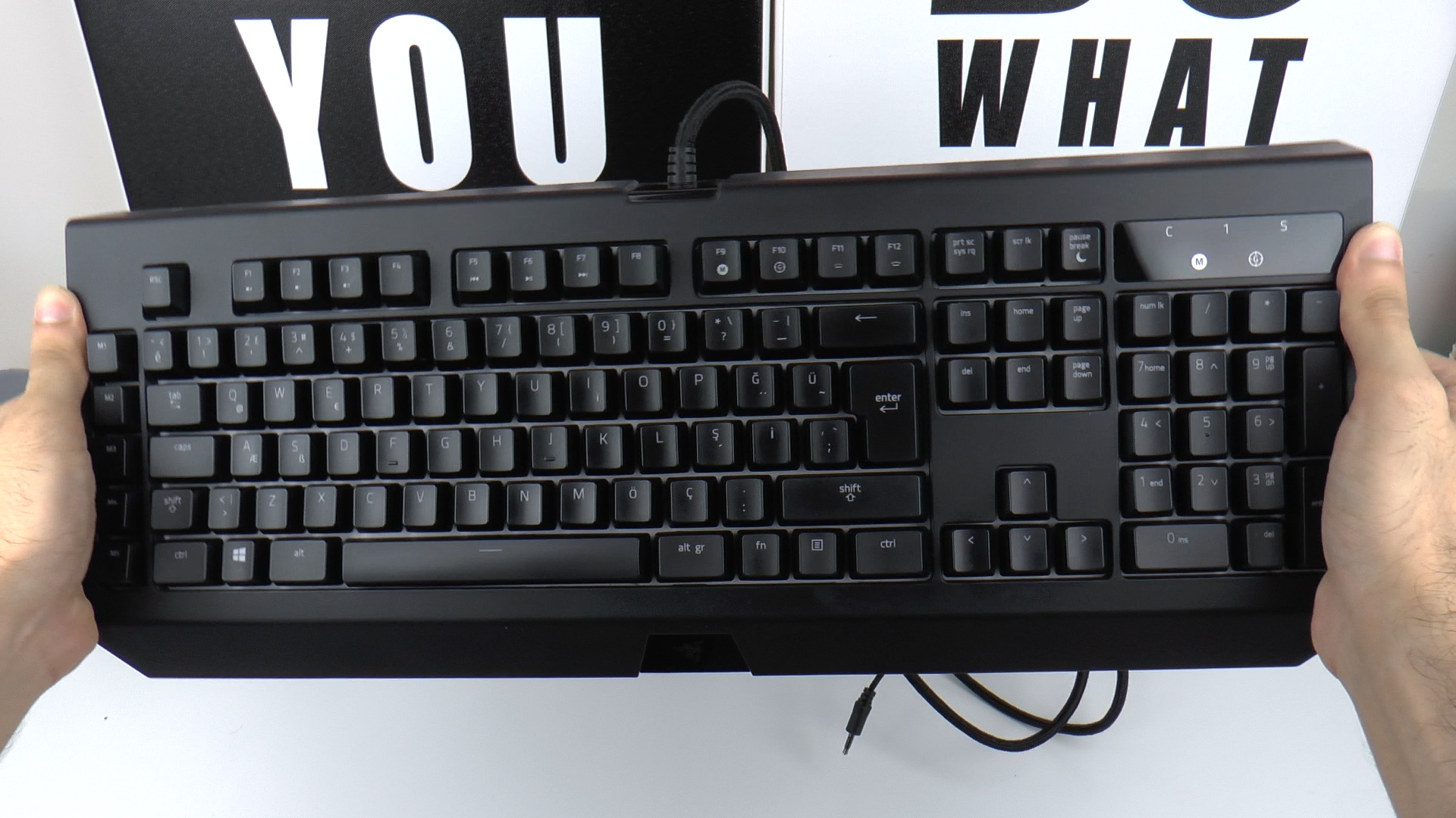 Razer'ın en iyi klavyesi testte 'Blackwidow V2 inceleme'