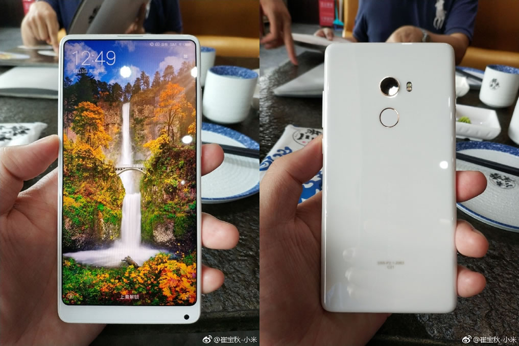 Mi Mix 2'nin beyaz seramik varyantı büyüledi