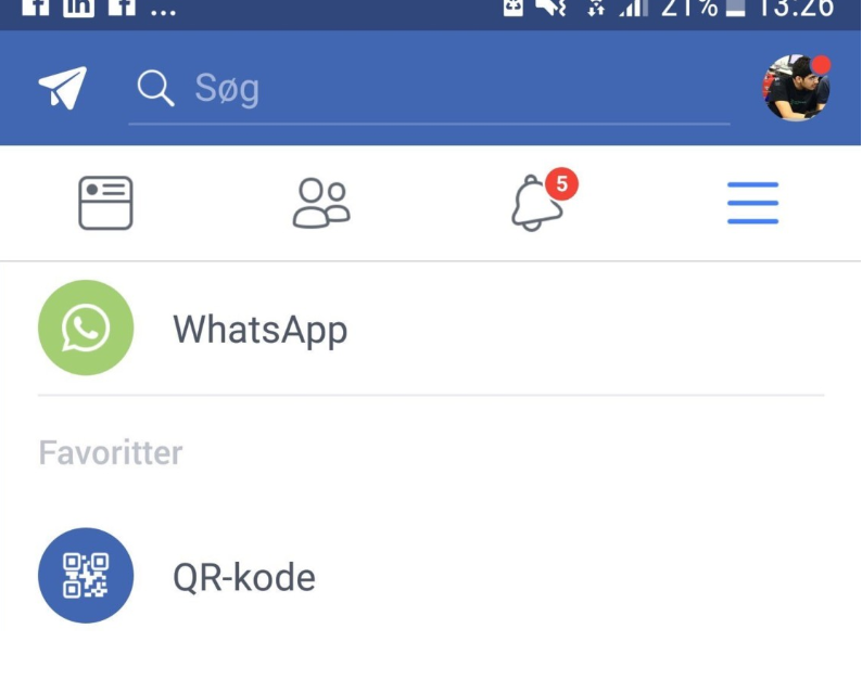 Facebook, ana uygulamasında WhatsApp butonunu test ediyor