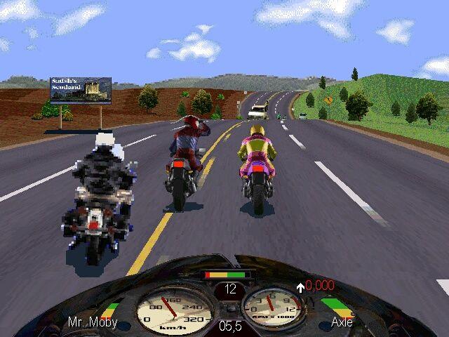 Road Rash'in ruhani devam oyunu Road Redemption çıktı