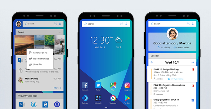 Arrow Launcher uygulaması Microsoft Launcher oldu