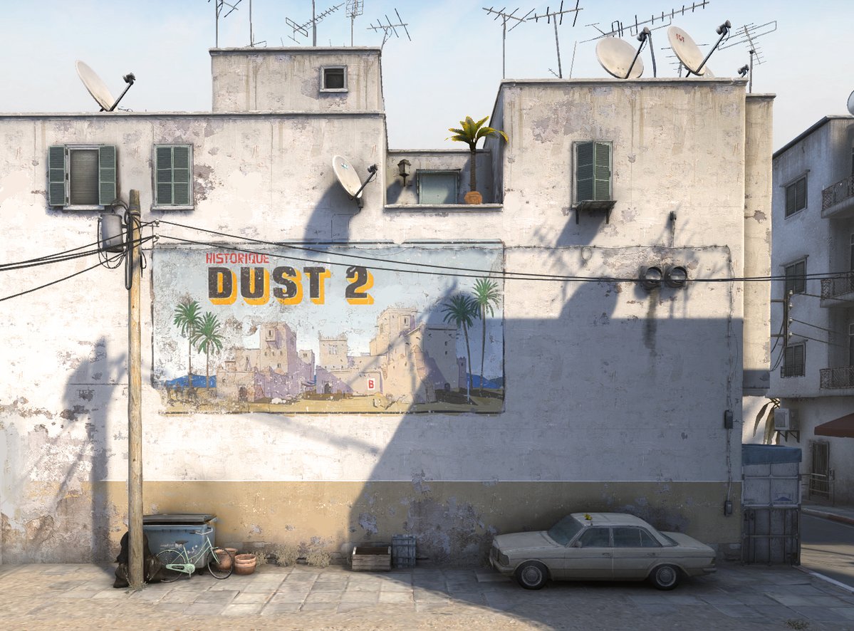 CS GO için Dust2 haritası yenileniyor