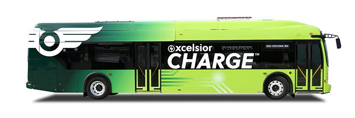 New Flyer'dan 600kWh bataryalı yeni elektriklü otobüs: Xcelsior CHARGE