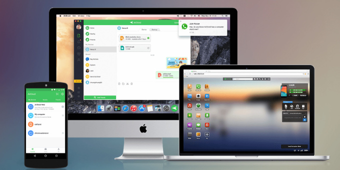 Kablosuz dosya transfer uygulaması AirDroid, App Store'da