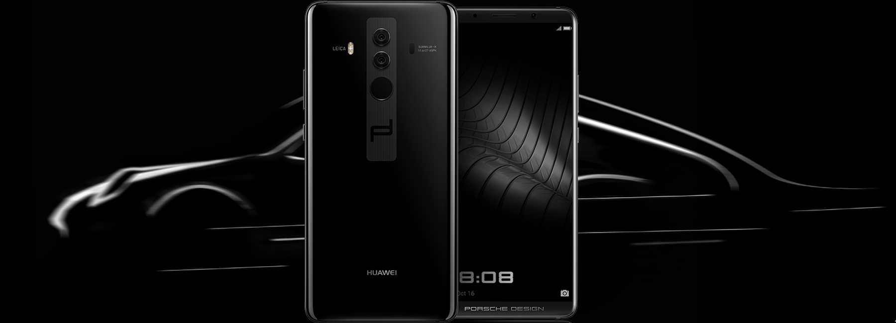 Huawei Mate 10 yine Porsche Design