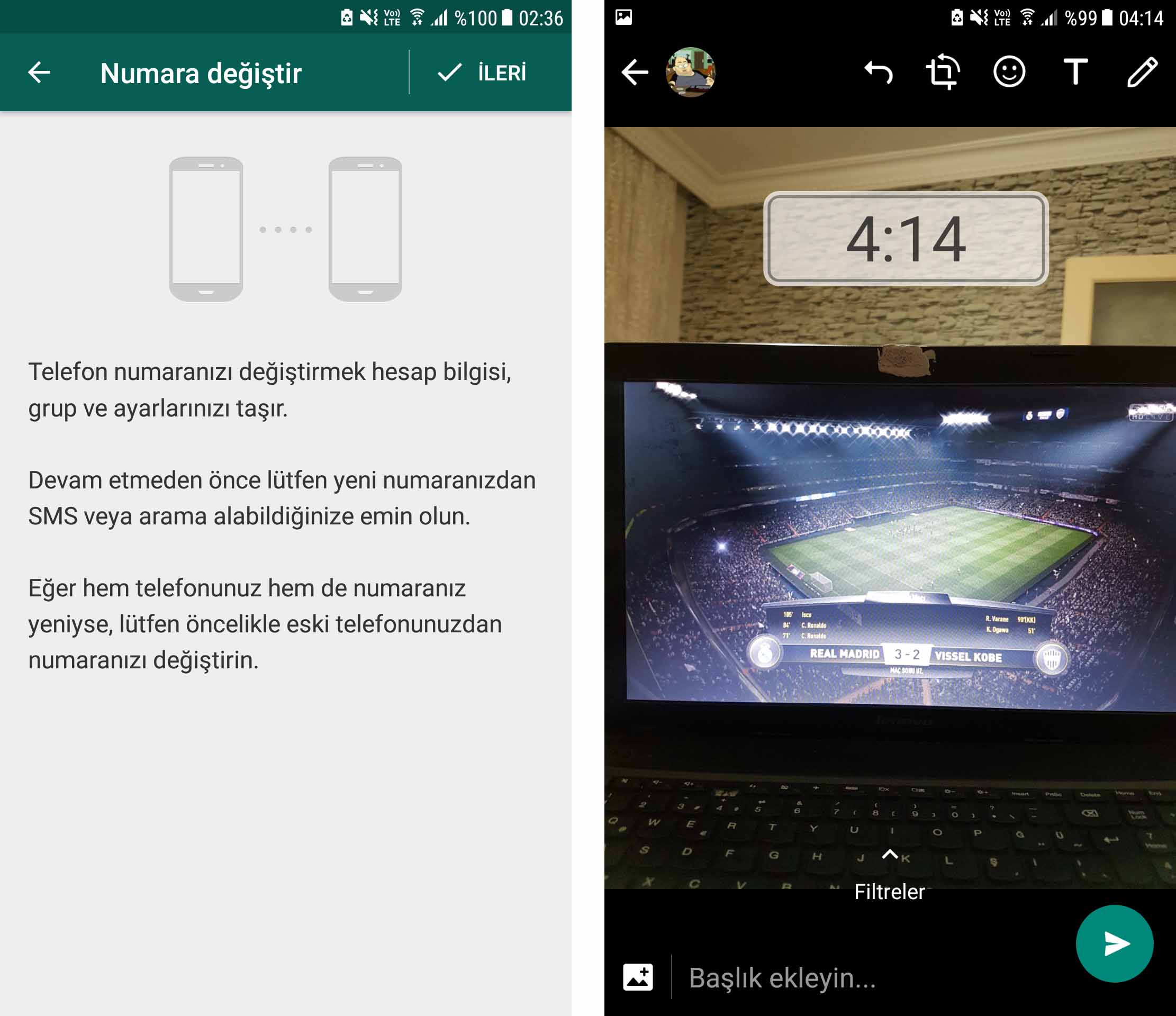 WhatsApp'a numara değiştirme özelliği eklendi, üç diğer özellik yolda